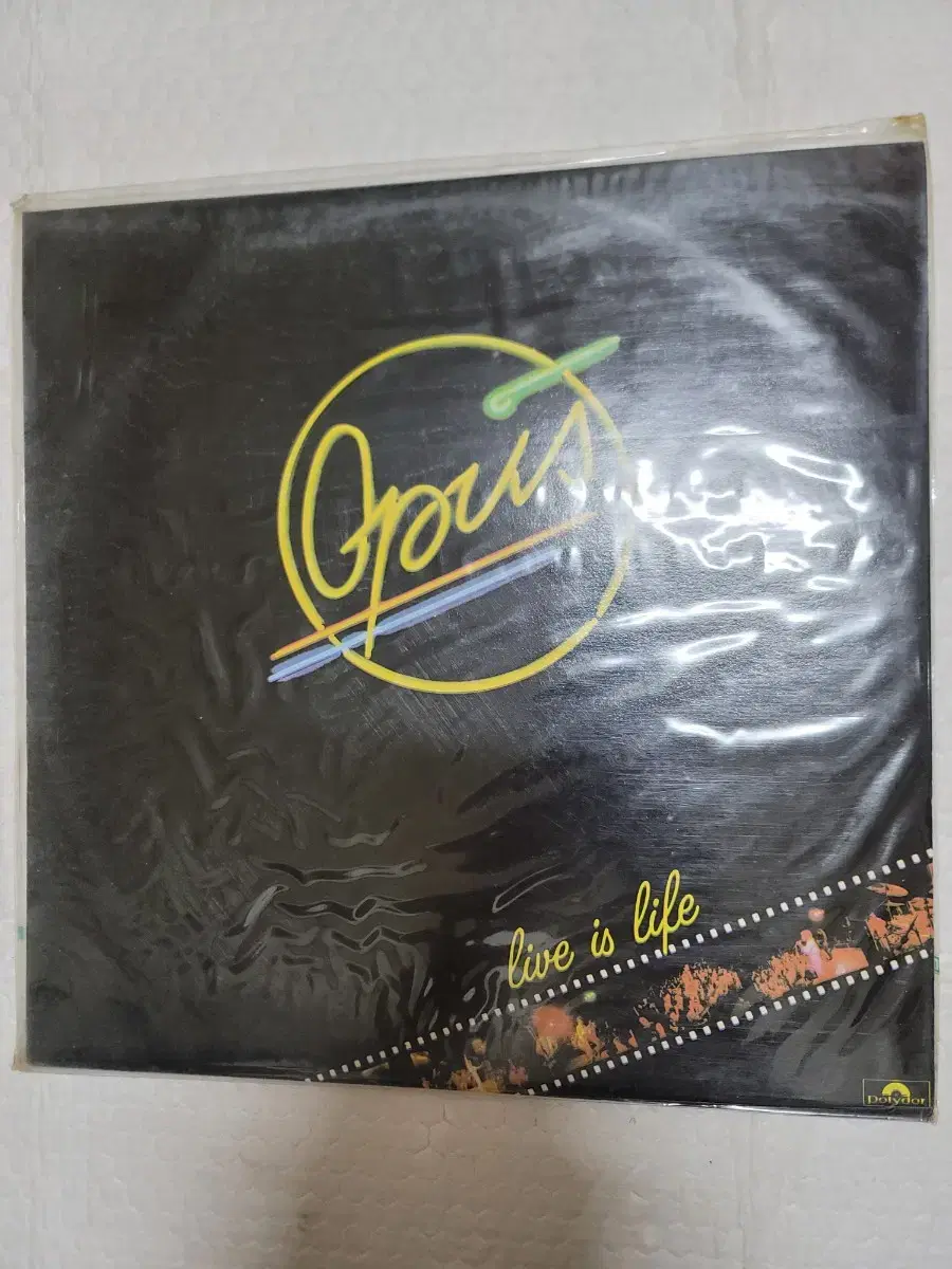 OPUS LP 미개봉 LIVE IS LIFE