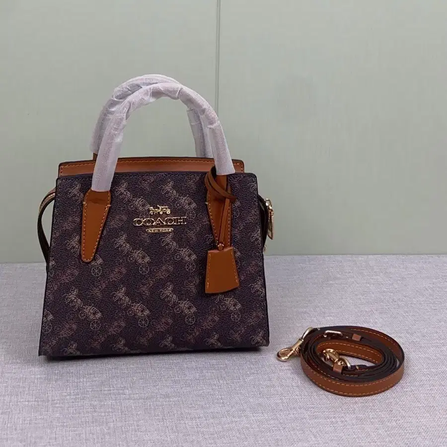 코치 COACH  cz336 12월신상 Andrea태비 토트 크로스백