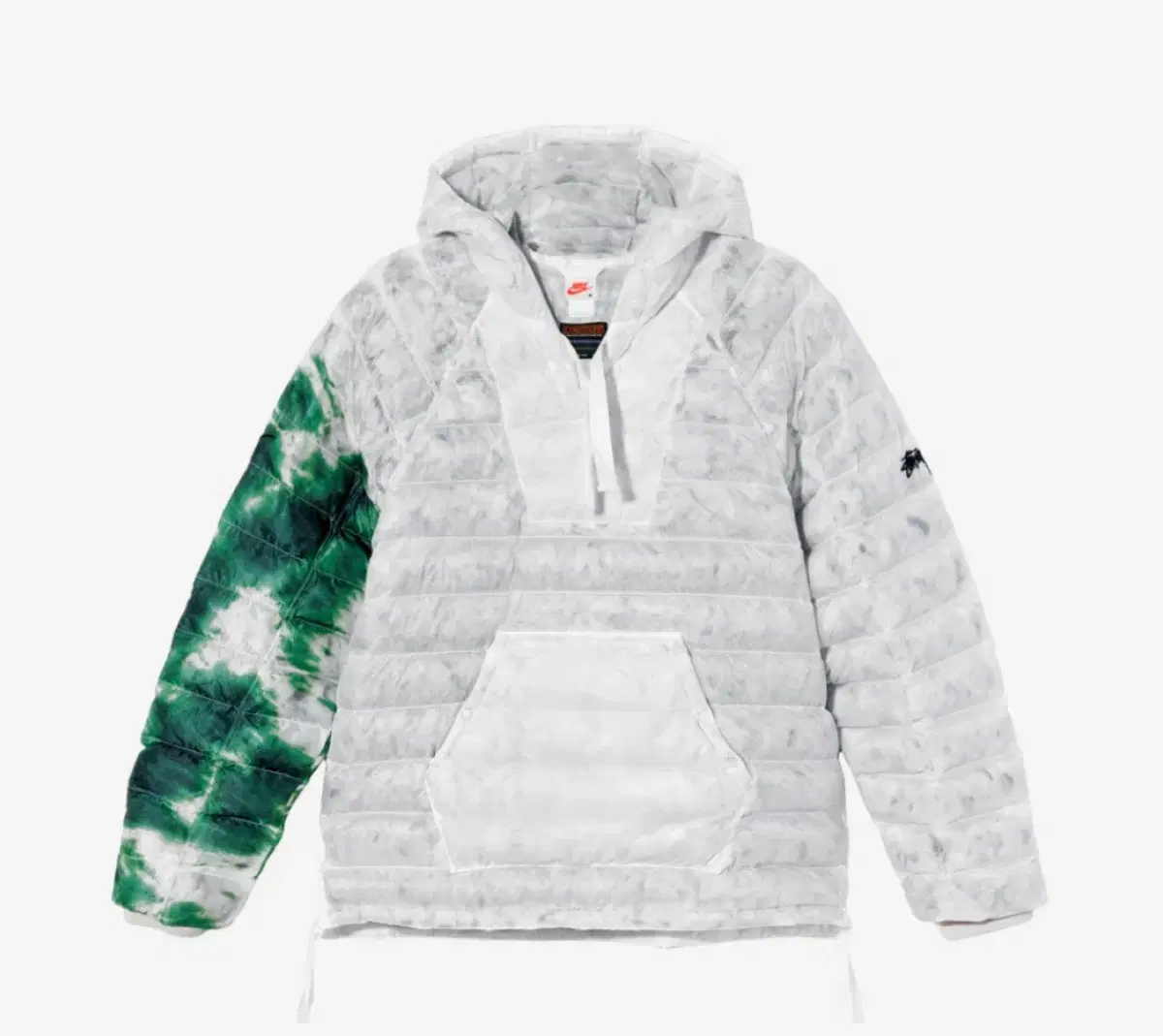 Nike x Stussy Insulated Jacket White Ribbed Green XL