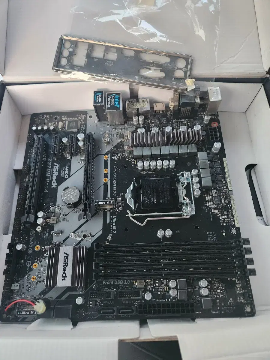 asus z370m 메인보드 부분고장