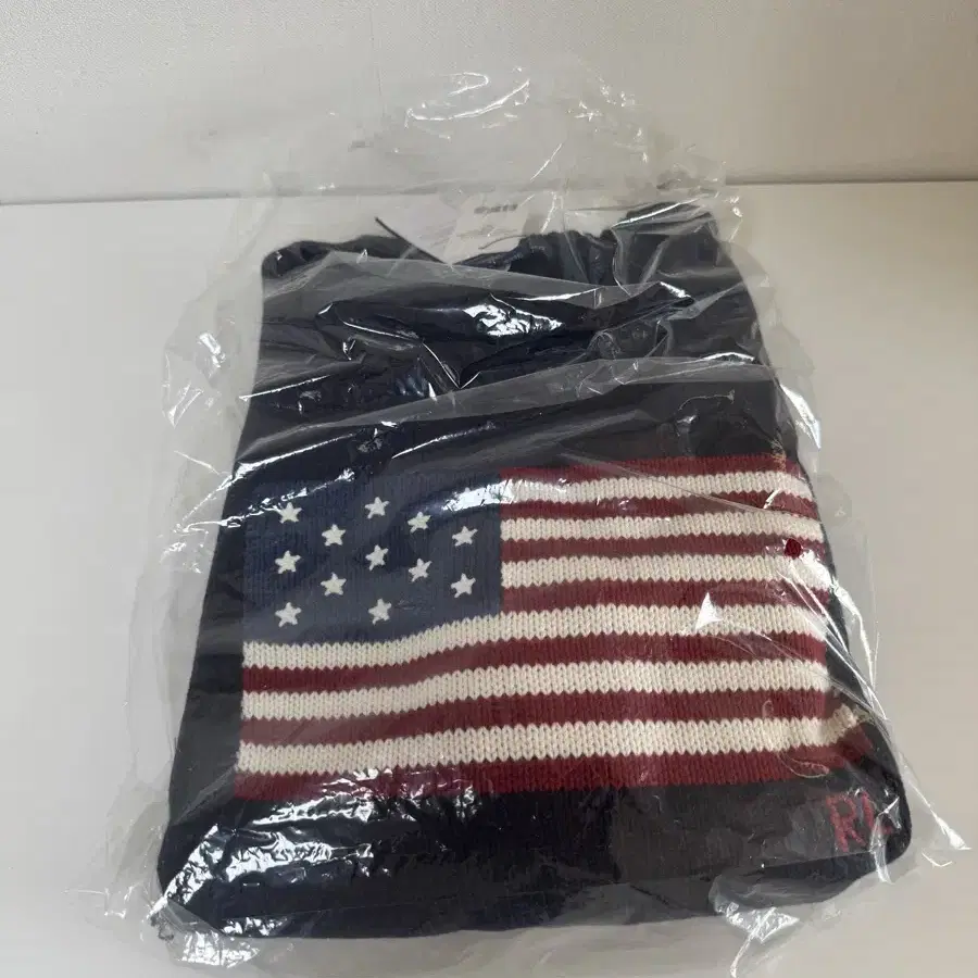 24백화점판 폴로 성조기니트 m made in USA