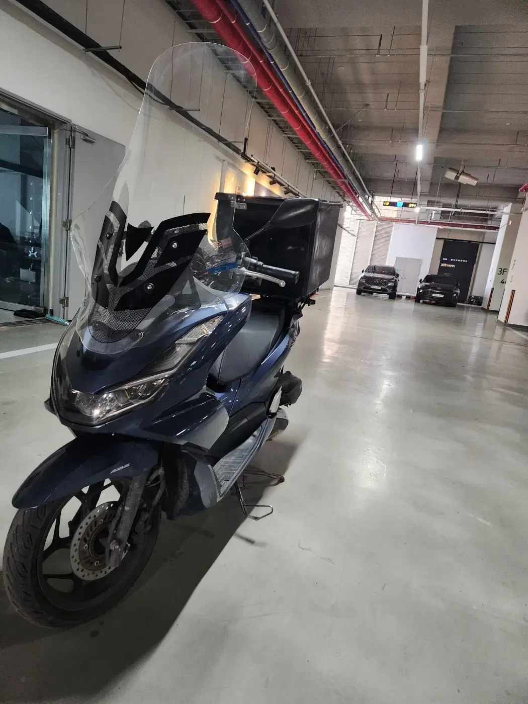 pcx125 21년식 블루 색상