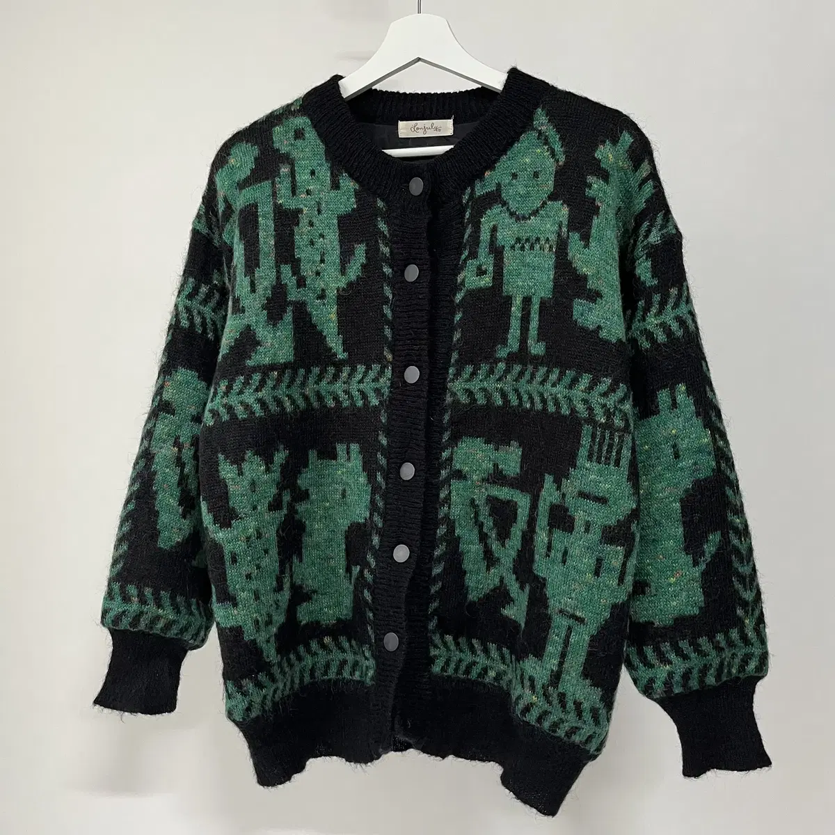 LONIULY 90's wool Cardigan