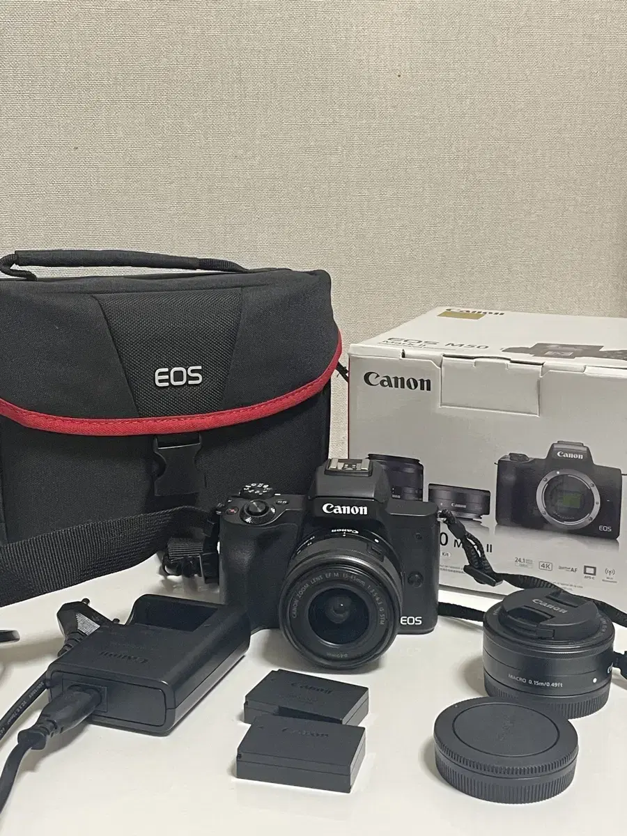 캐논 canon EOS M50 mark2  상태 좋은거 팔아요!