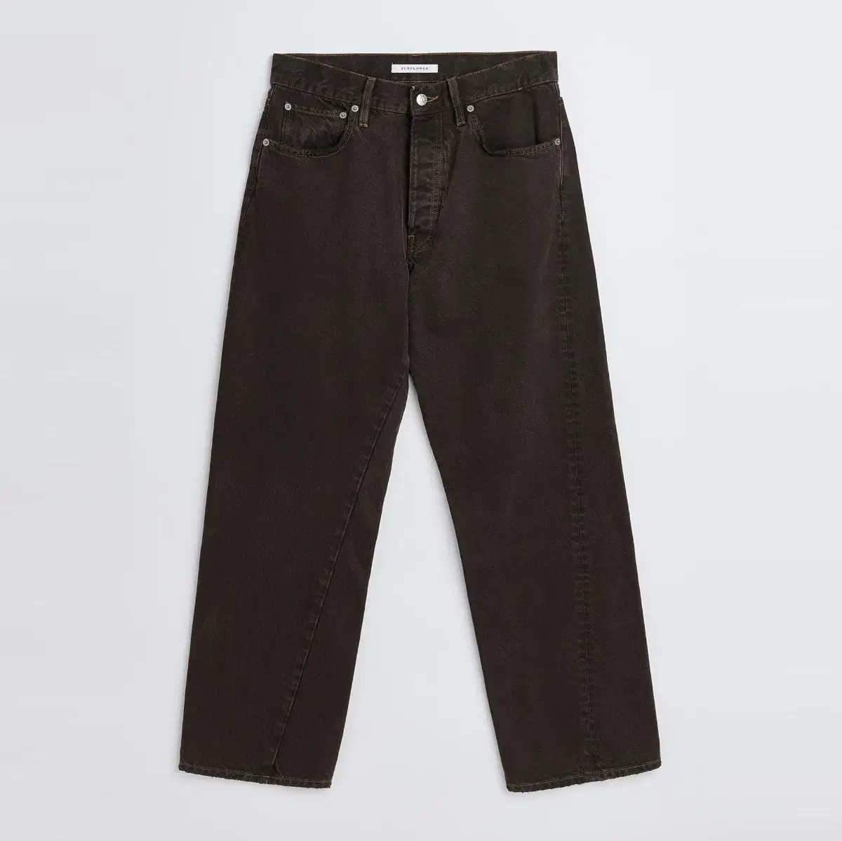 Sunflower Wide Twisted Denim Brown