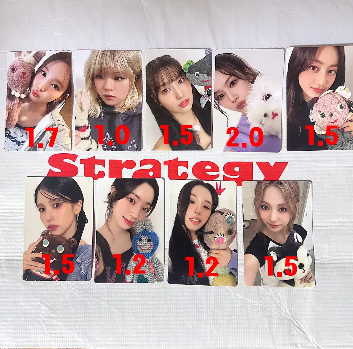 Sell Twice Showcase (premier event) photo cards photocard 