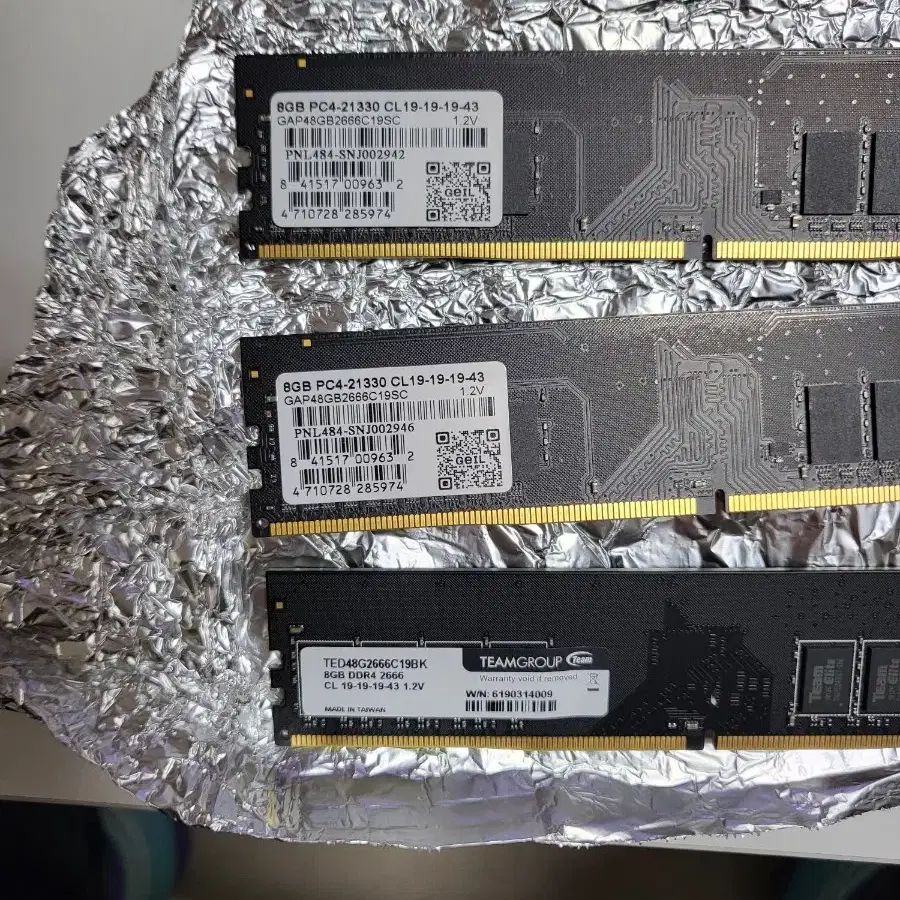 Teamgroup 램 8GB DDR4 2666V