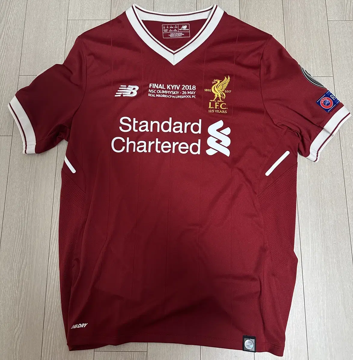 Liverpool 17-18 Champions Salah Size S for sale