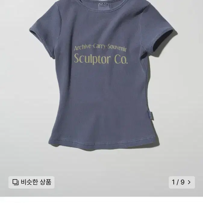 스컬프터 sculptor Archive Pigment Baby Tee D