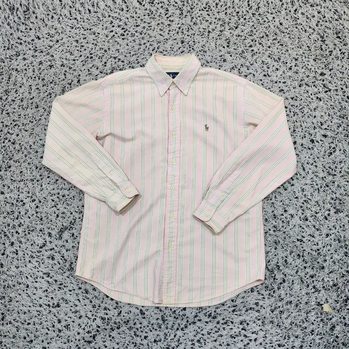 [L] Polo Old School Striped Shirt