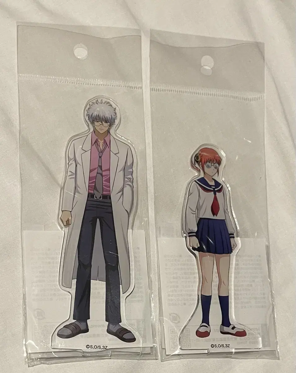 Gintama Gintoki Kagura Samjet Acrylic Stand