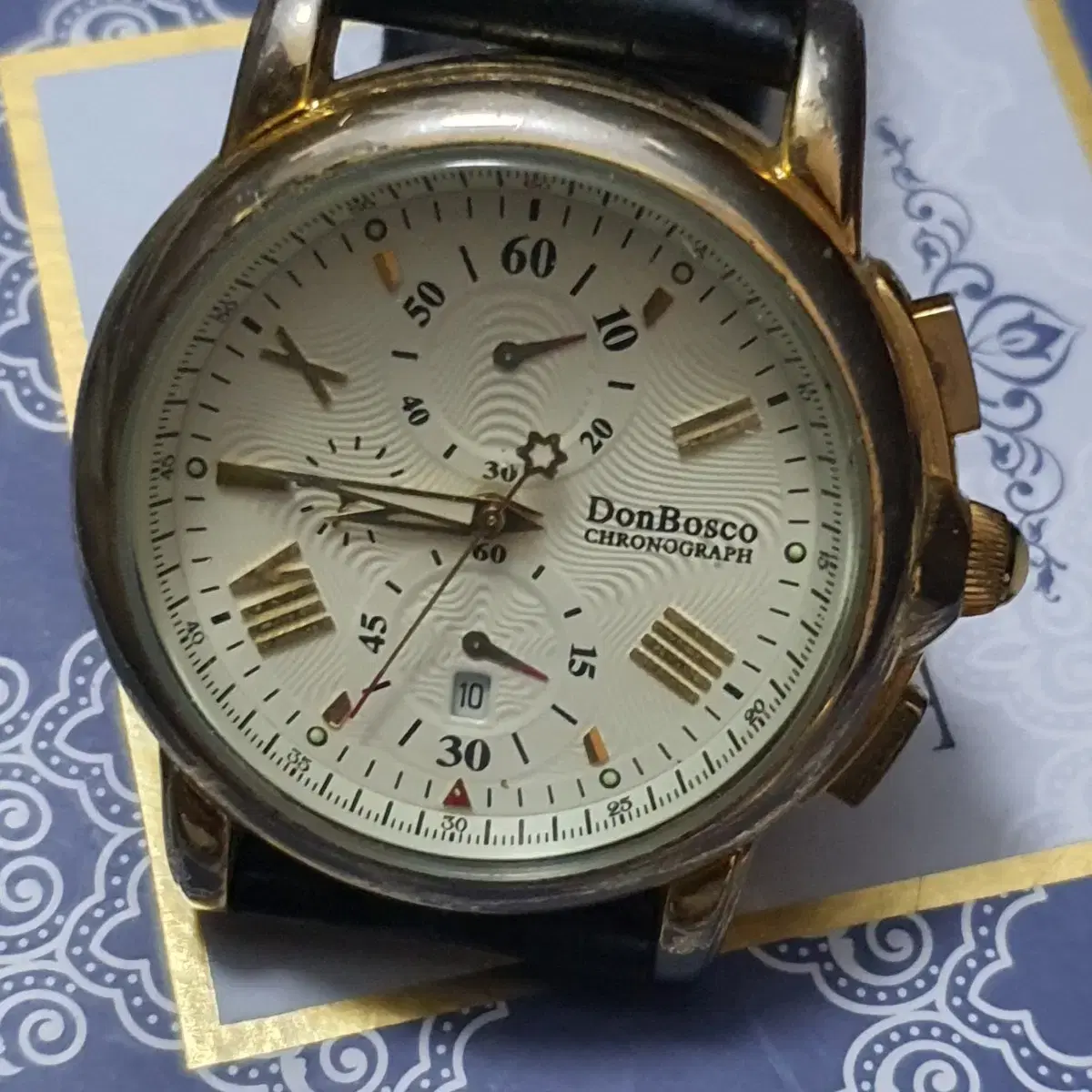 DONBOSCO chronograph 몽블랑 용두