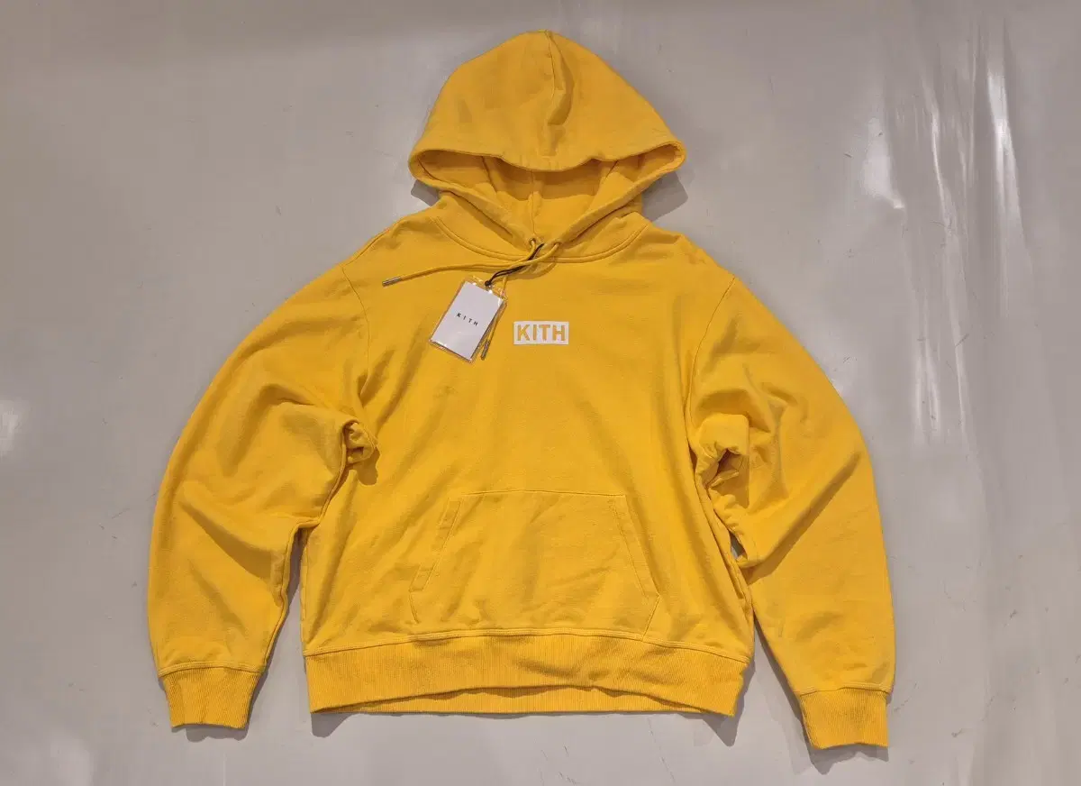 XL>KITH 박스로고 후드 스웻