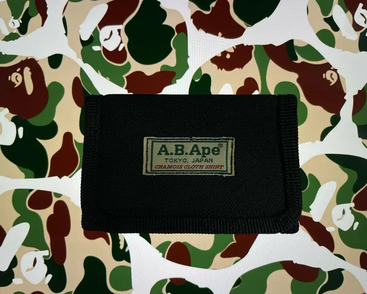 압사이클링 베이프 bape 카드지갑