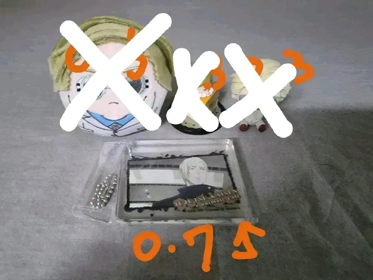 주술회전 나나미 굿즈, 넨도 페이스 기가윈터(개봉이지만 부록 전부 포함)
