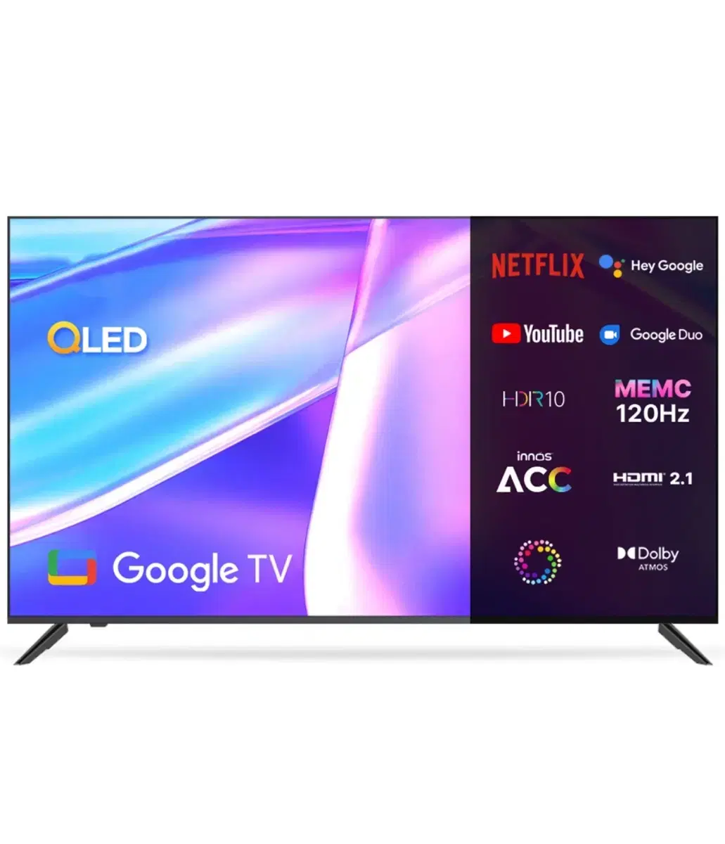 이노스 QLED 85인치 스마트 스탠드 TV