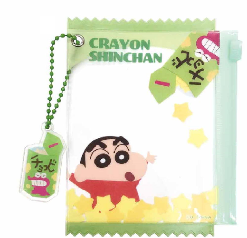 Crayon Shin-chan Can't Stop Clear Zipper Case