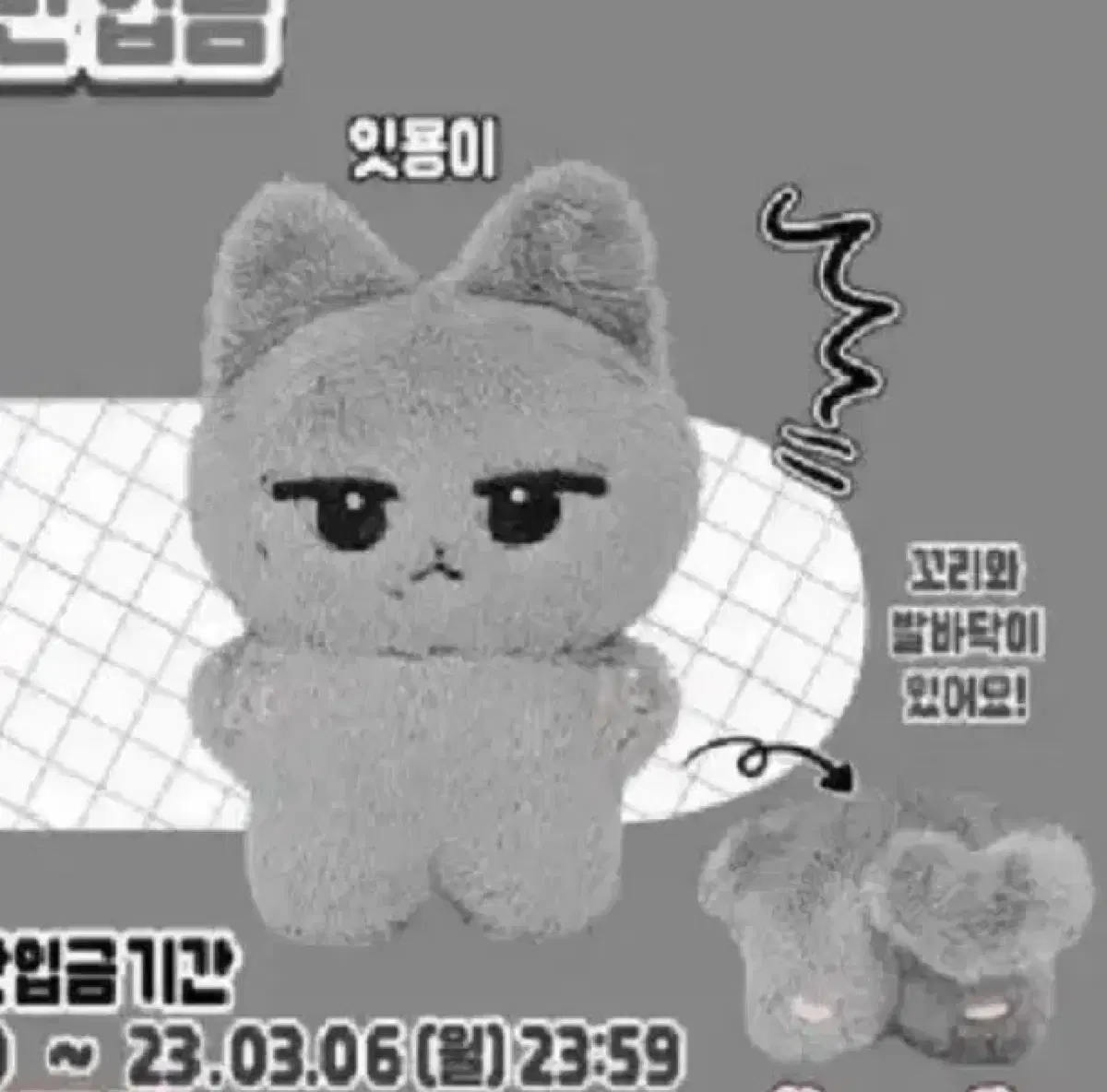 덤폭) 세븐틴 디에잇 잇묭이 양도 인형