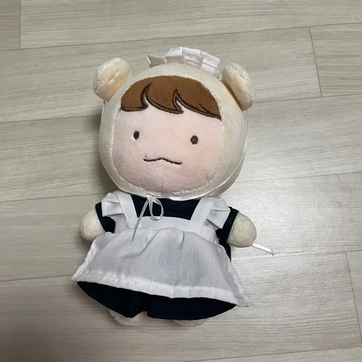 아이돌 인형 메이드복, 보넷 20cm, 30cm 인형 옷