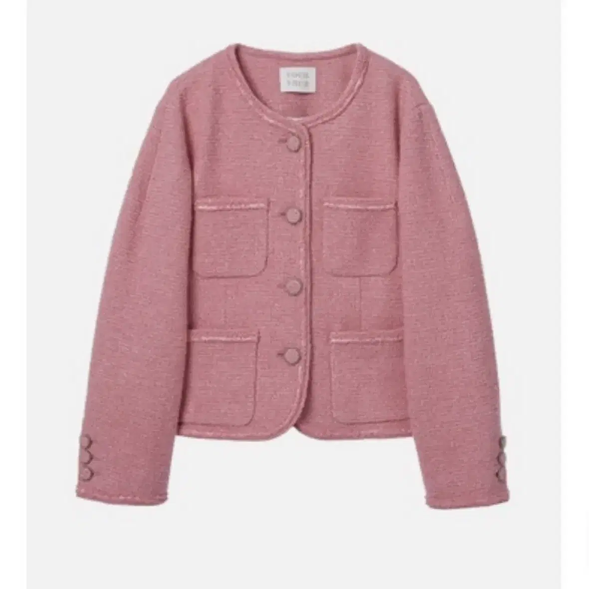 보카바카 트위드 Maremma Tweed Jacket 핑크 s 새상품