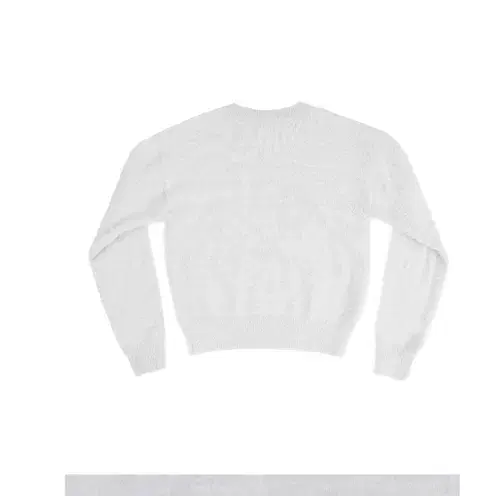 aeae FLASHED CATS ANGORA KNIT-[WHITE]