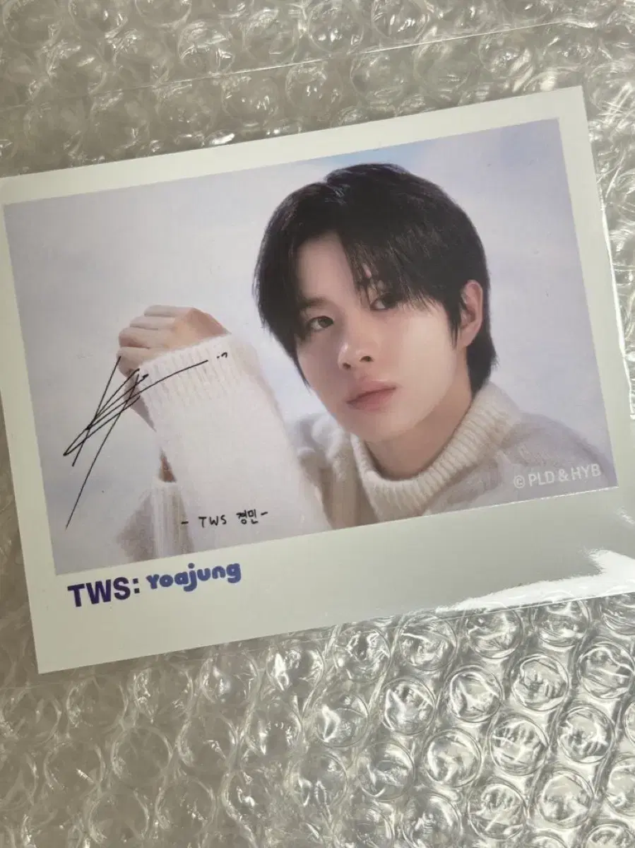 TWS Yoazheng kyungmin polaroid WTS