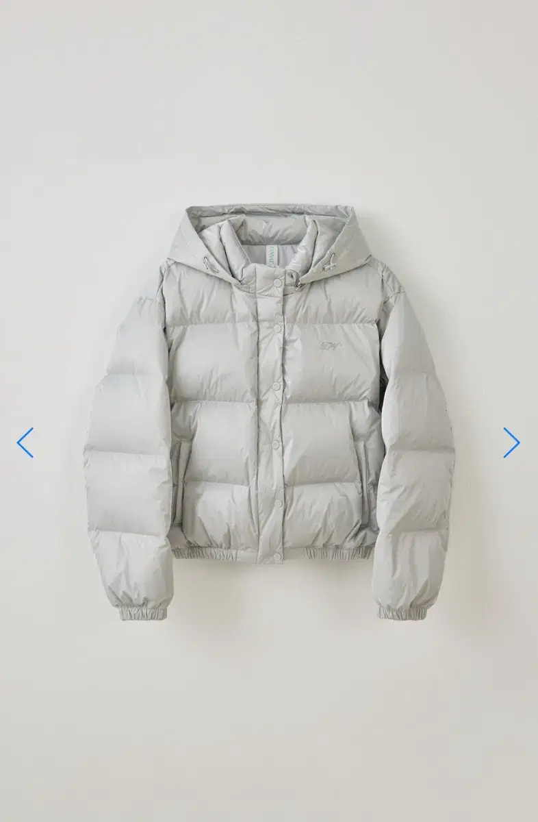 타낫 T/T Muddy puffer jacket (silver)