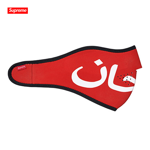 슈프림 아라빅 로고 마스크 | Supreme Arabic Neoprene