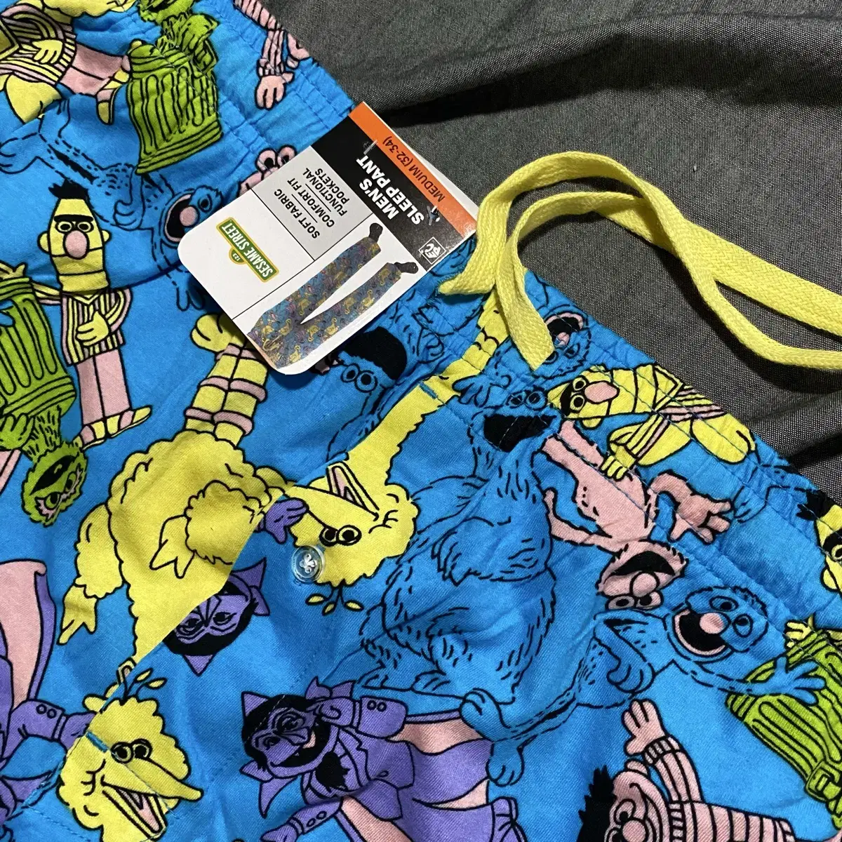 Sesame Street Pajama Pants Sz M