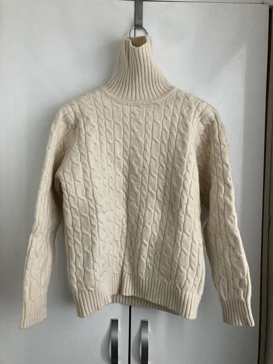 wool 80% women's pretzel pola wool knit turtleneck