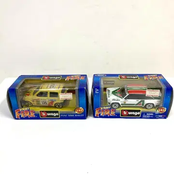 1/43[2개 세트] FIAT Cinquecento /131Abarth