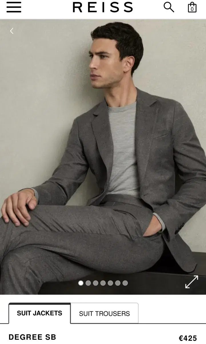 [107/34-36] Leatherspan Formal Suit