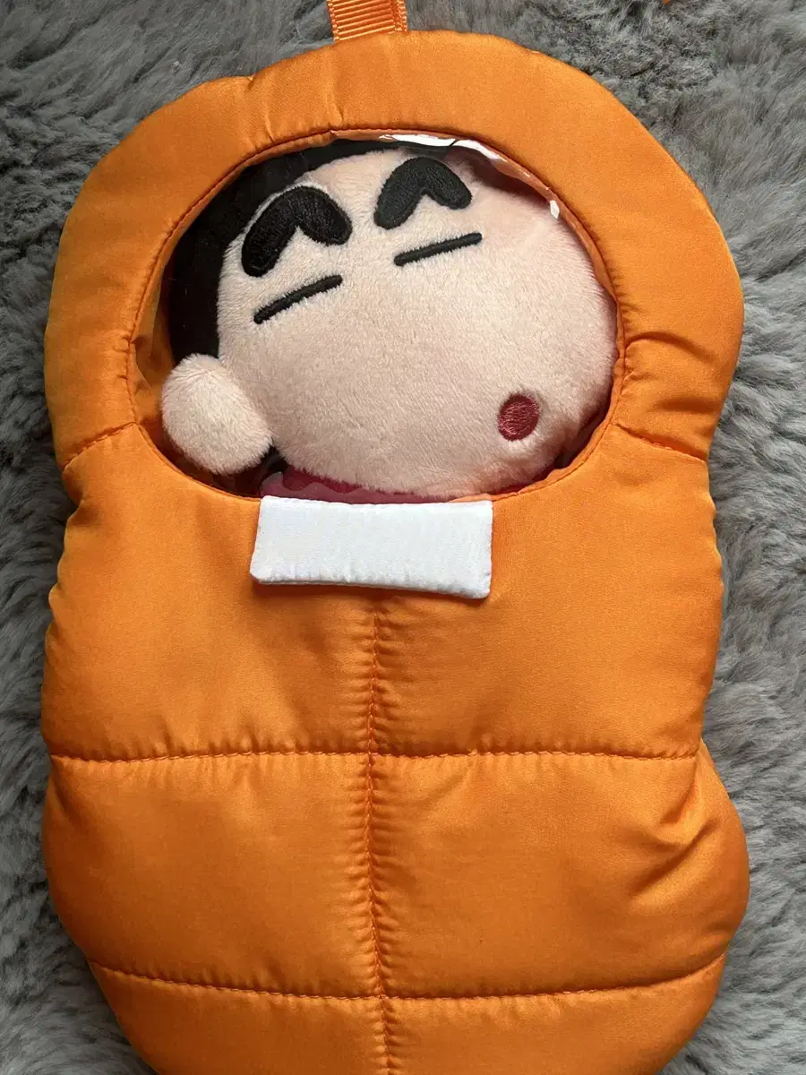 침낭 짱구 파우치 인형