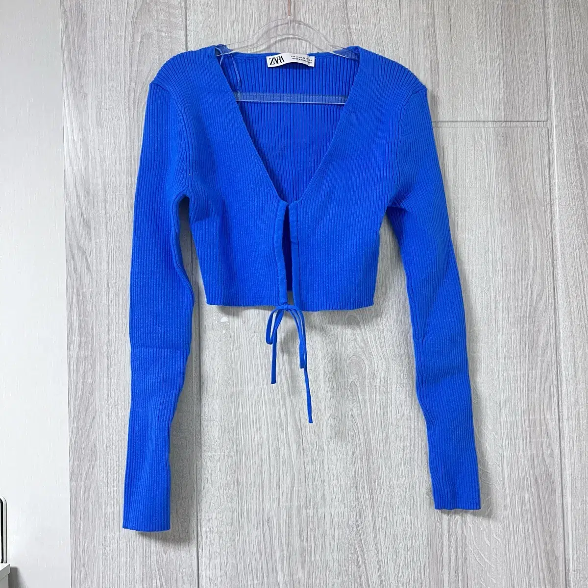 ZARA ZARA cropped cardigan knit sells/knit/ribbon