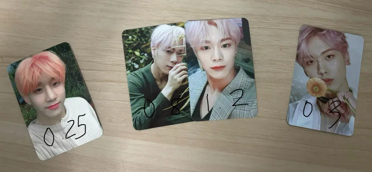 astro all light photocard jin jin moonbin sanha