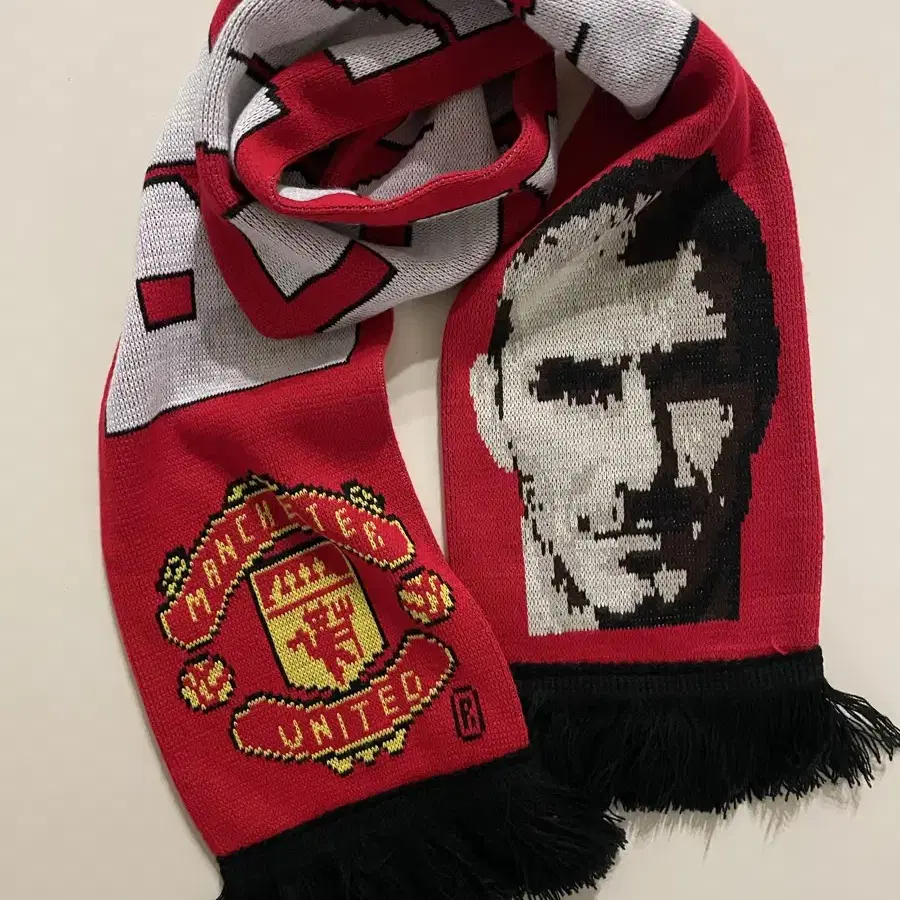 맨테스터유나이티드 베컴 스카프 오피셜 MANCHESTER UNITED