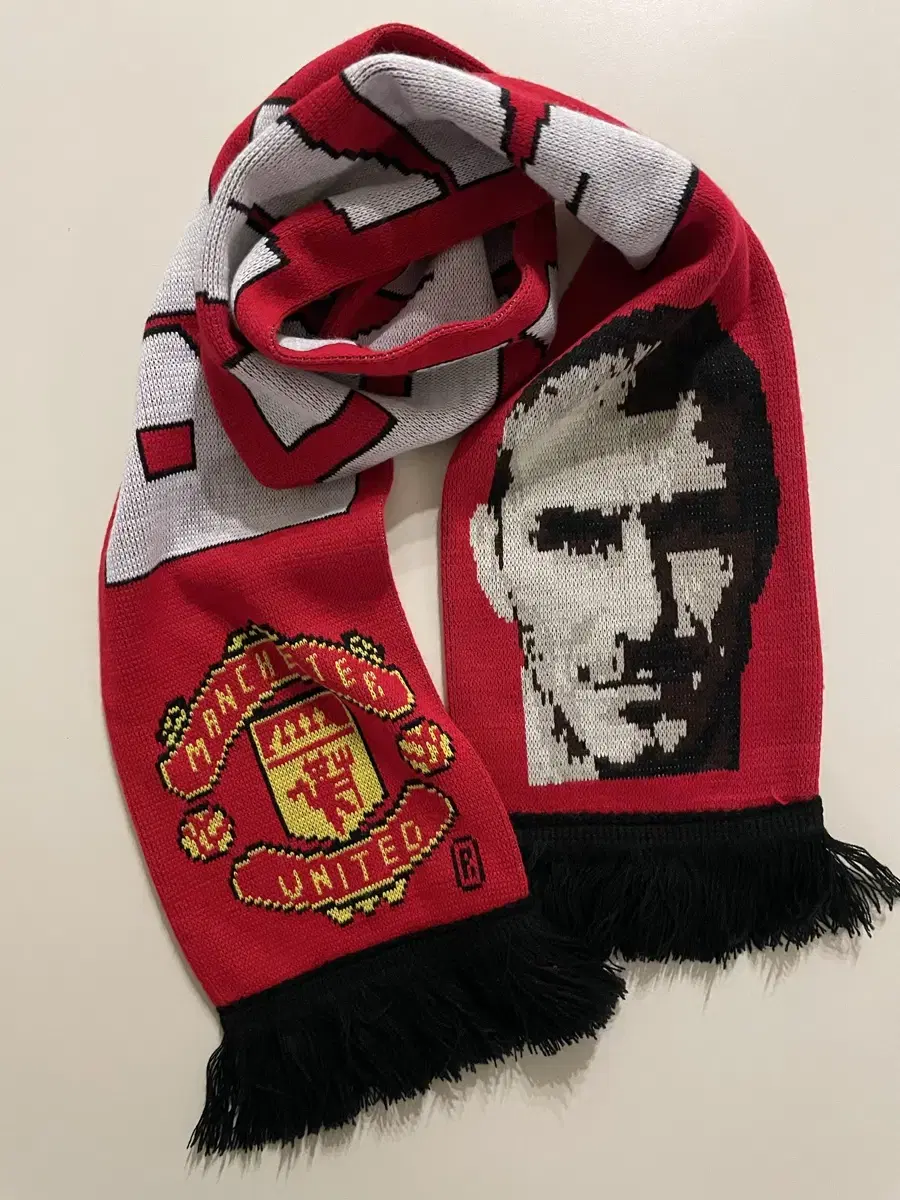 맨테스터유나이티드 베컴 스카프 오피셜 MANCHESTER UNITED