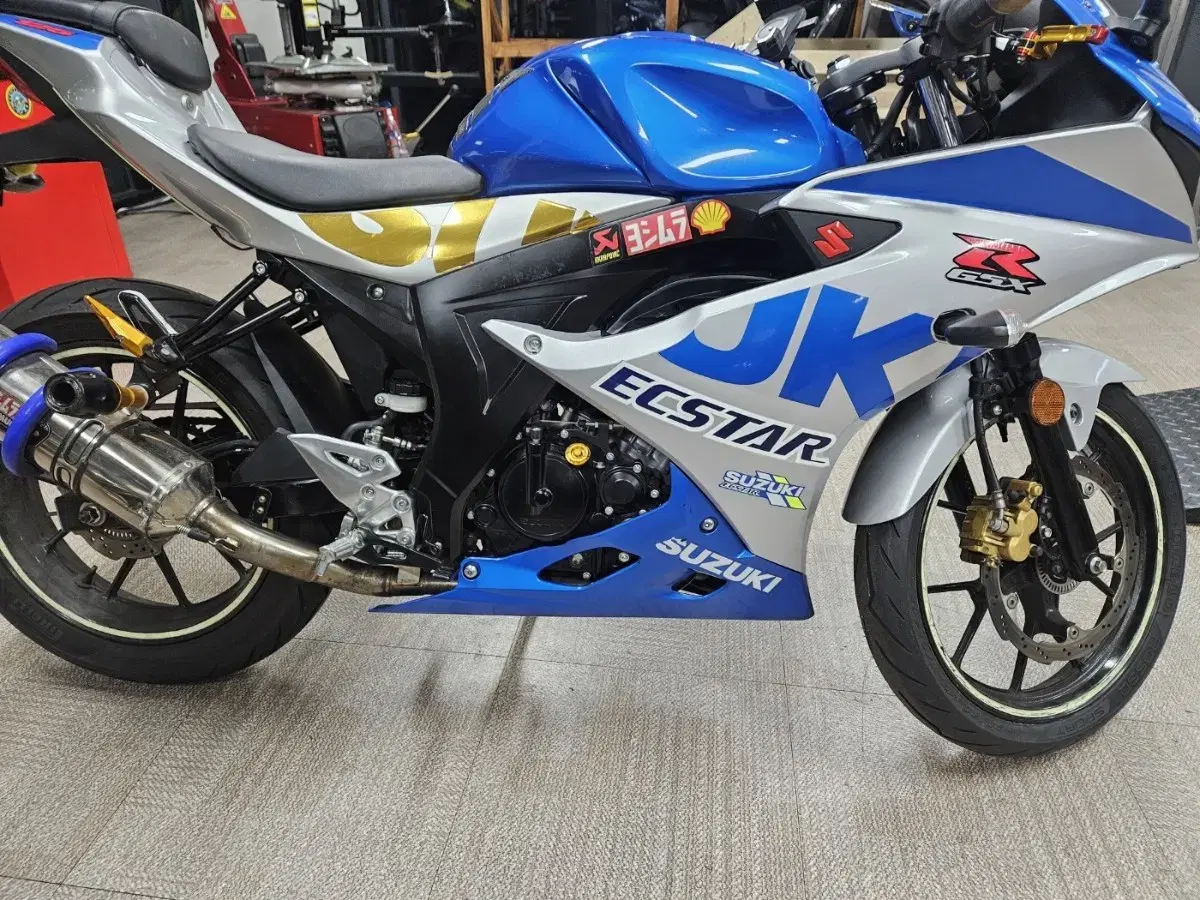 스즈키 gsxr-125 풀튜닝 (묻따)