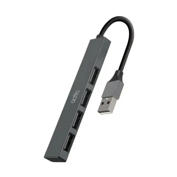 USB 2.0 4포트 무전원 허브 (LED표시)