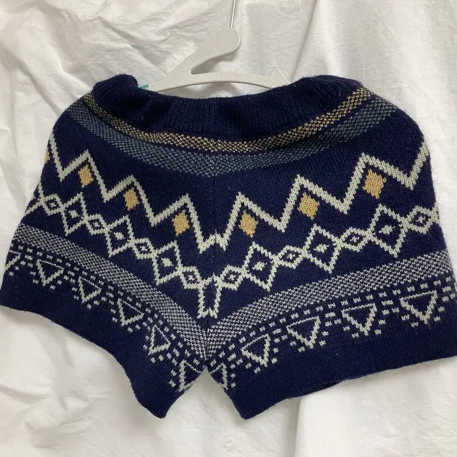 vintage knit short pants