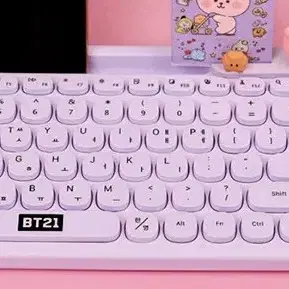 라인프렌즈 BT21 방탄소년단 블루투스 키보드