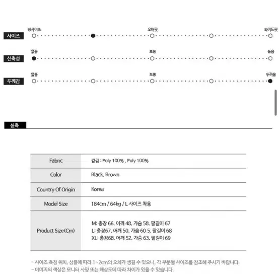 어반 스터프 무스탕 M (새상품)