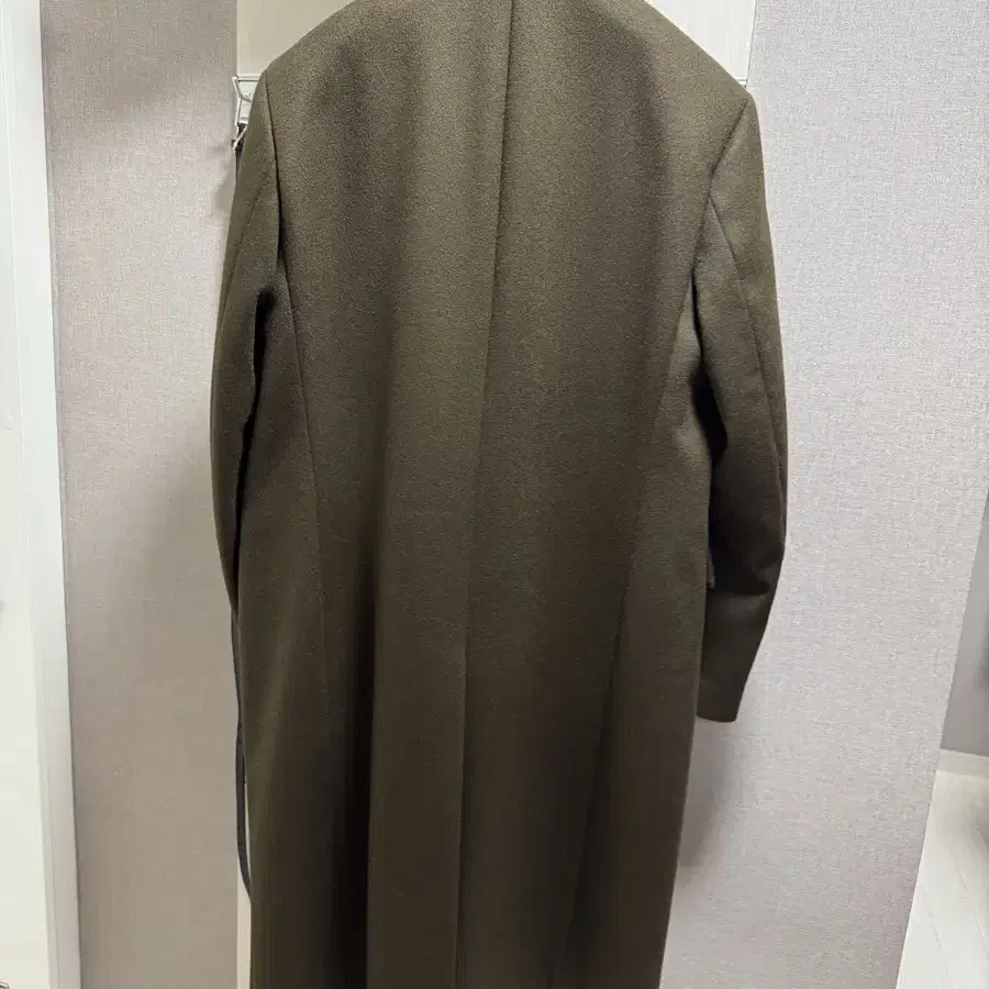 마마가리 CASHMERE DOUBLE COAT - DARK BRWON (