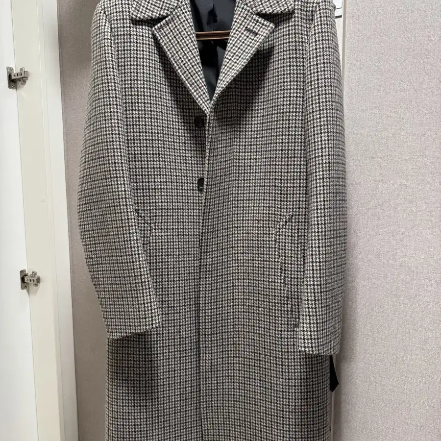 마마가리 SINGLE CHECK COAT 48