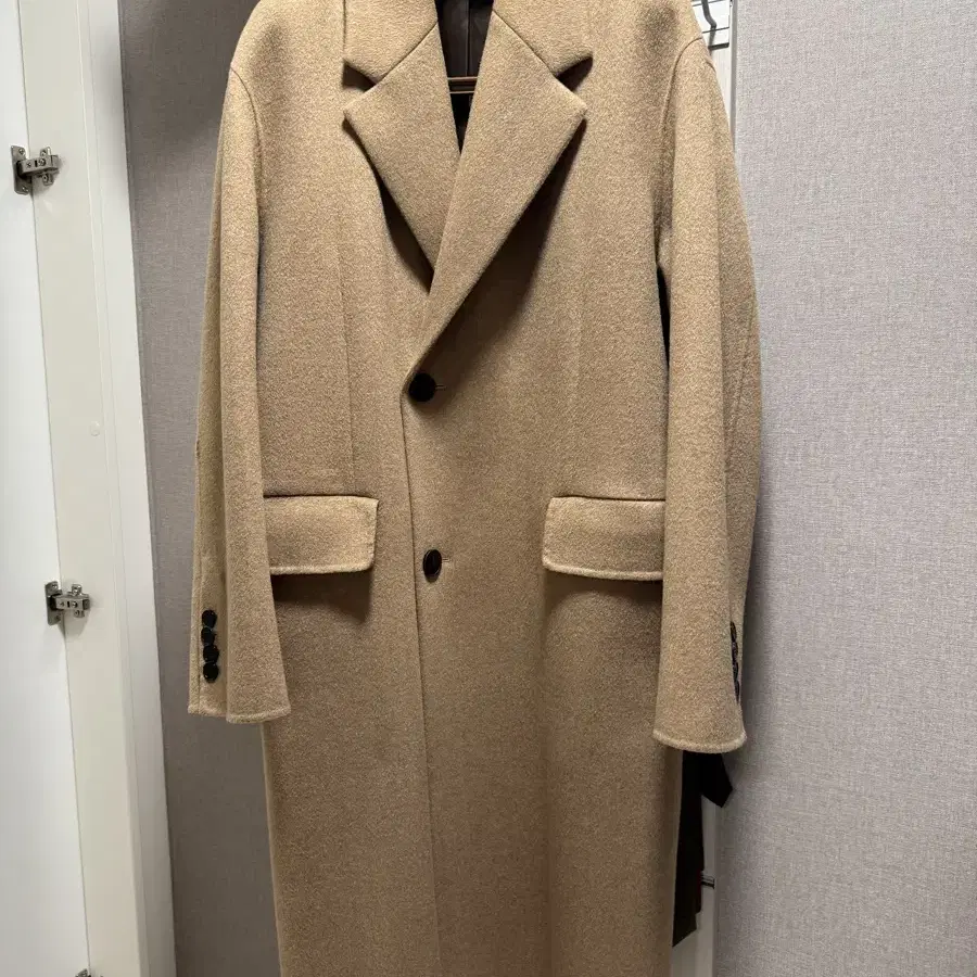 마마가리 OVERFIT HAND-MADE COAT - CAMEL 46