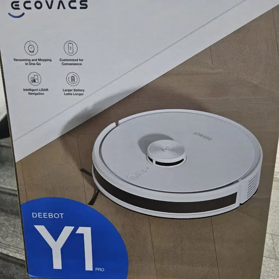 ECOVACS 디봇 Y1 프로 로봇 청소기 팝니다