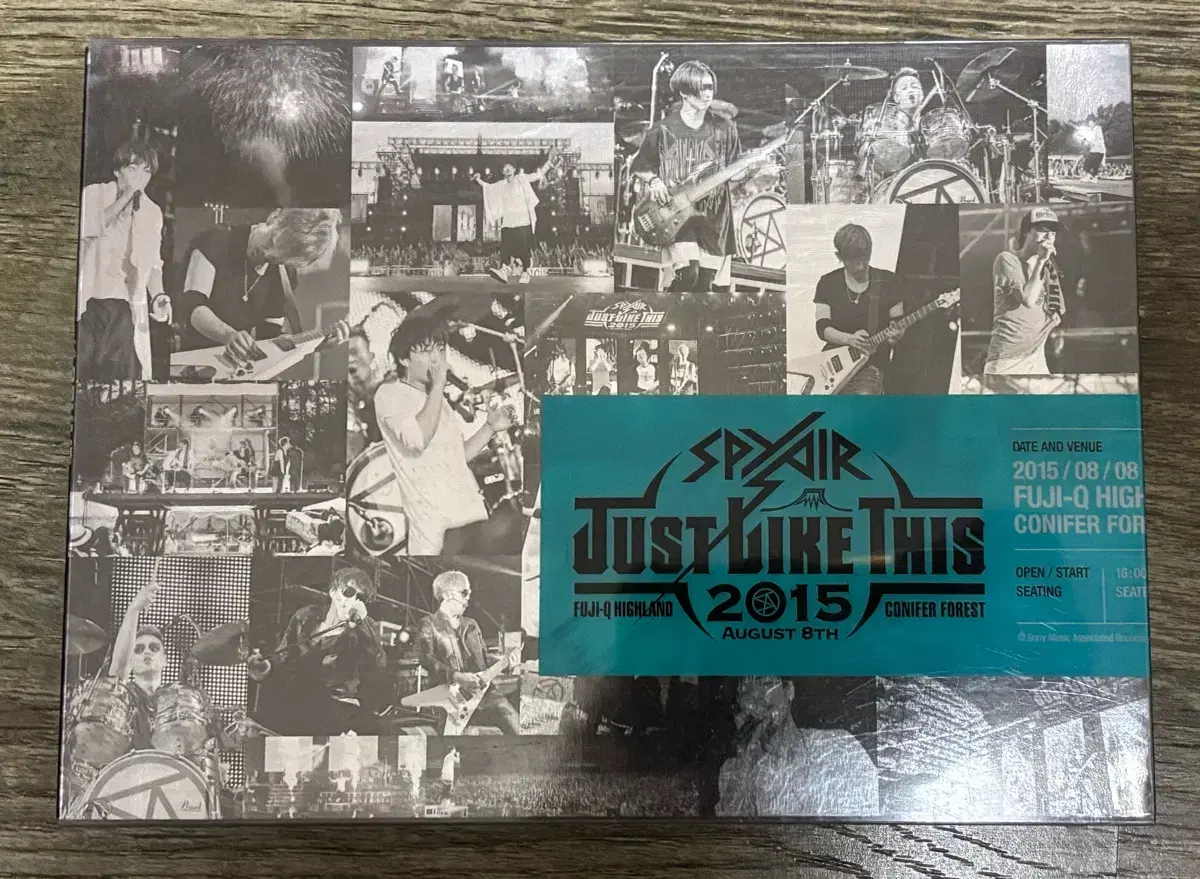 Spyair 스파이에어 2015 저락디 초회판 DVD