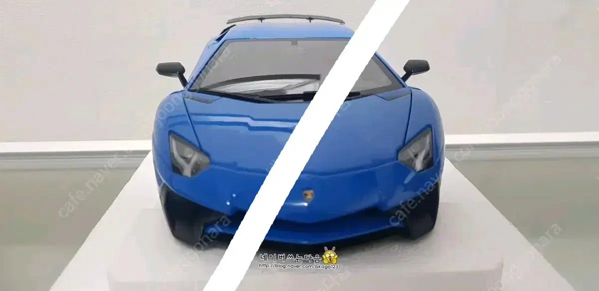 1:18 Autoart Lamborghini Aventador SV Bloo