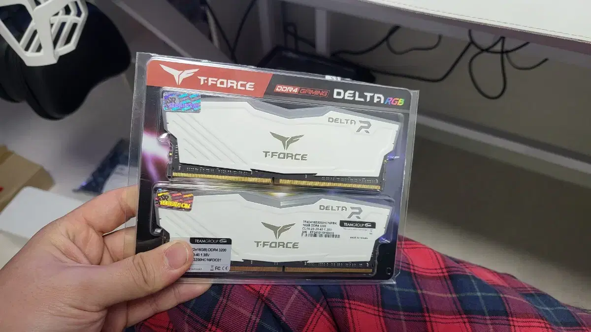 tforce ddr4 16g*2 3200 미사용