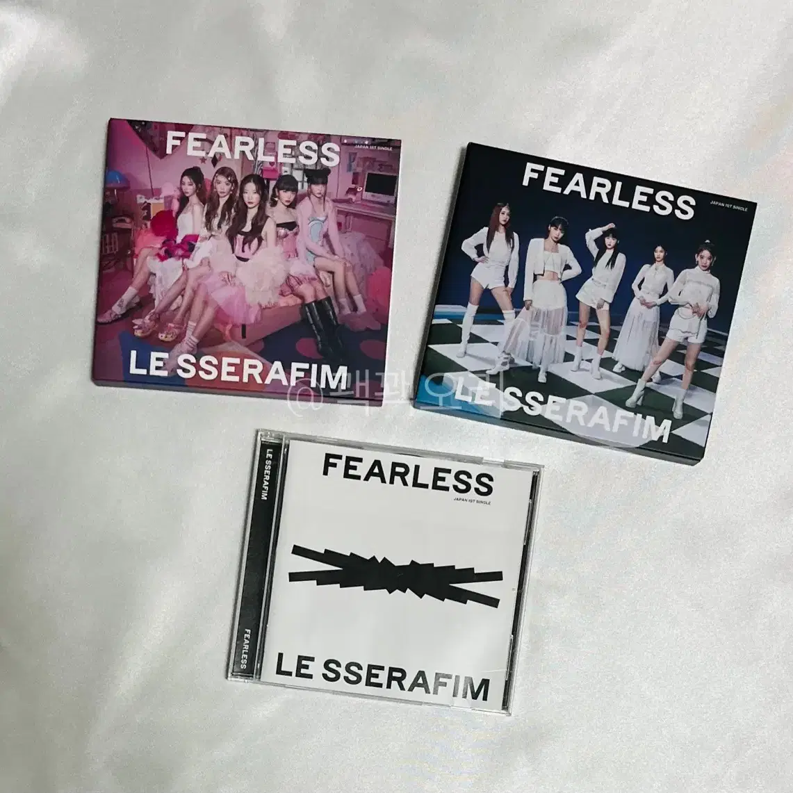 르세라핌 FEARLESS 일본 CD